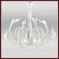 White Swan Chandelier for Decoration